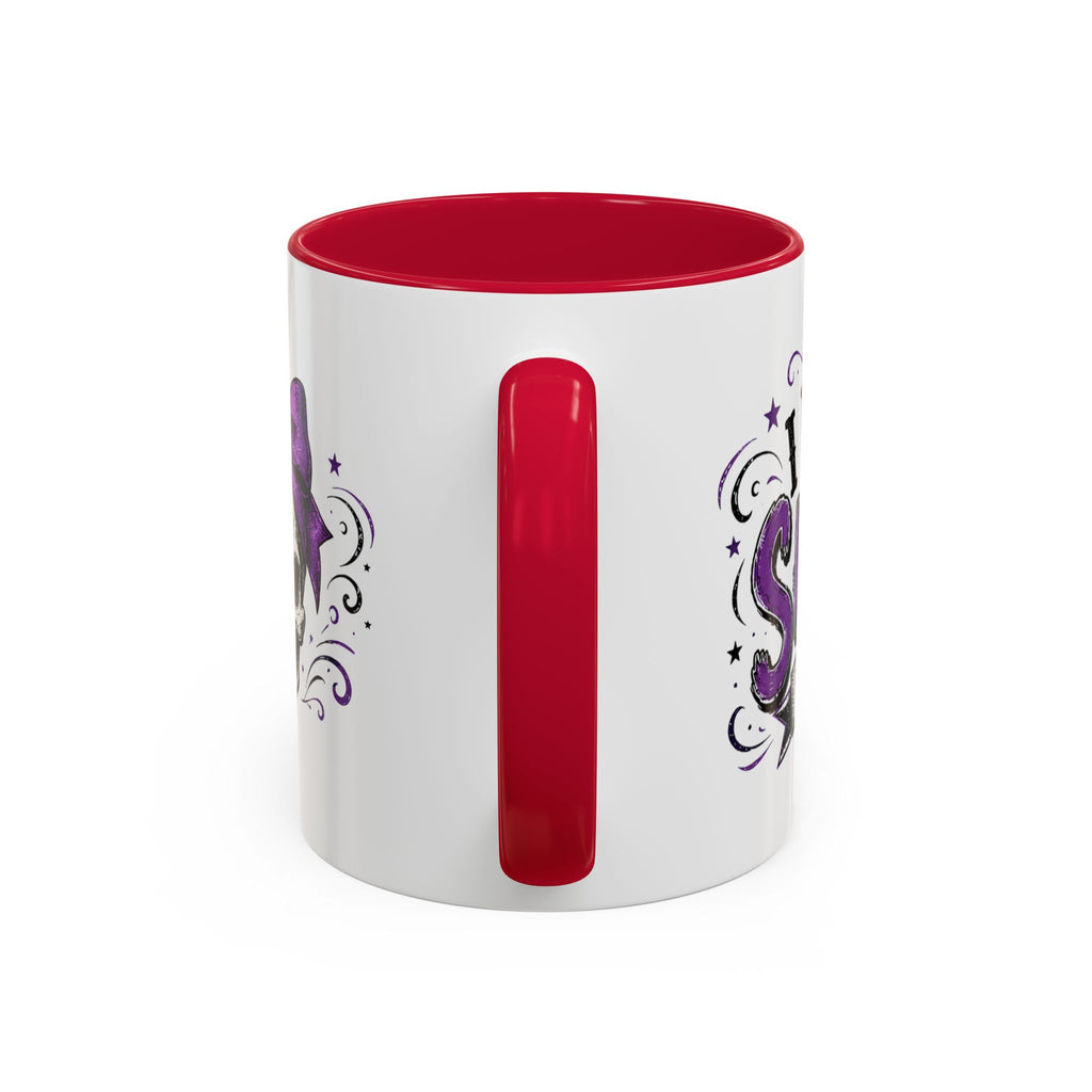 Cancer Awareness Skull Coffee Mug — 'I Run This Sh*tshow' Inspirational Ribbon Design (11oz, 15oz)