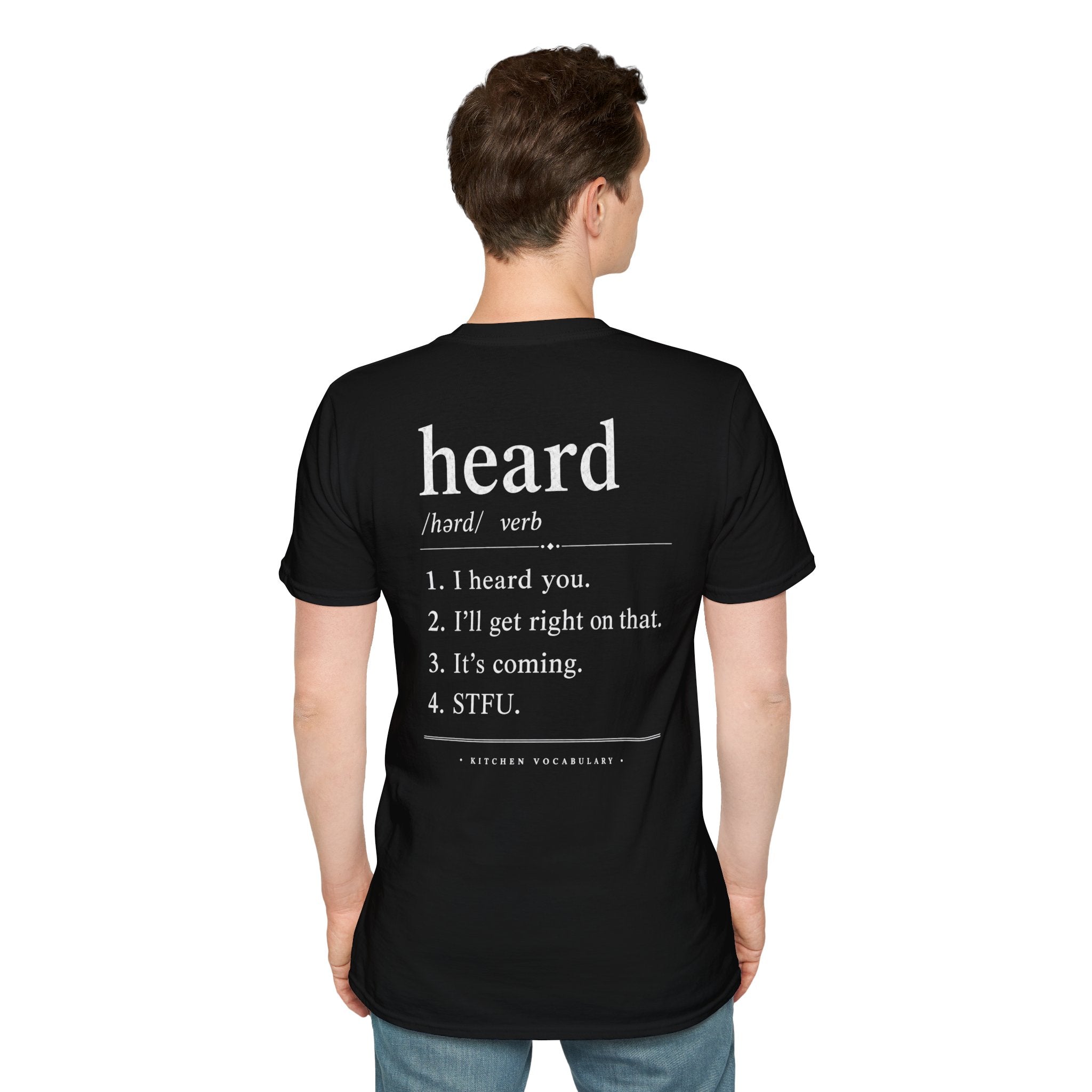 Heard Definition-shirt