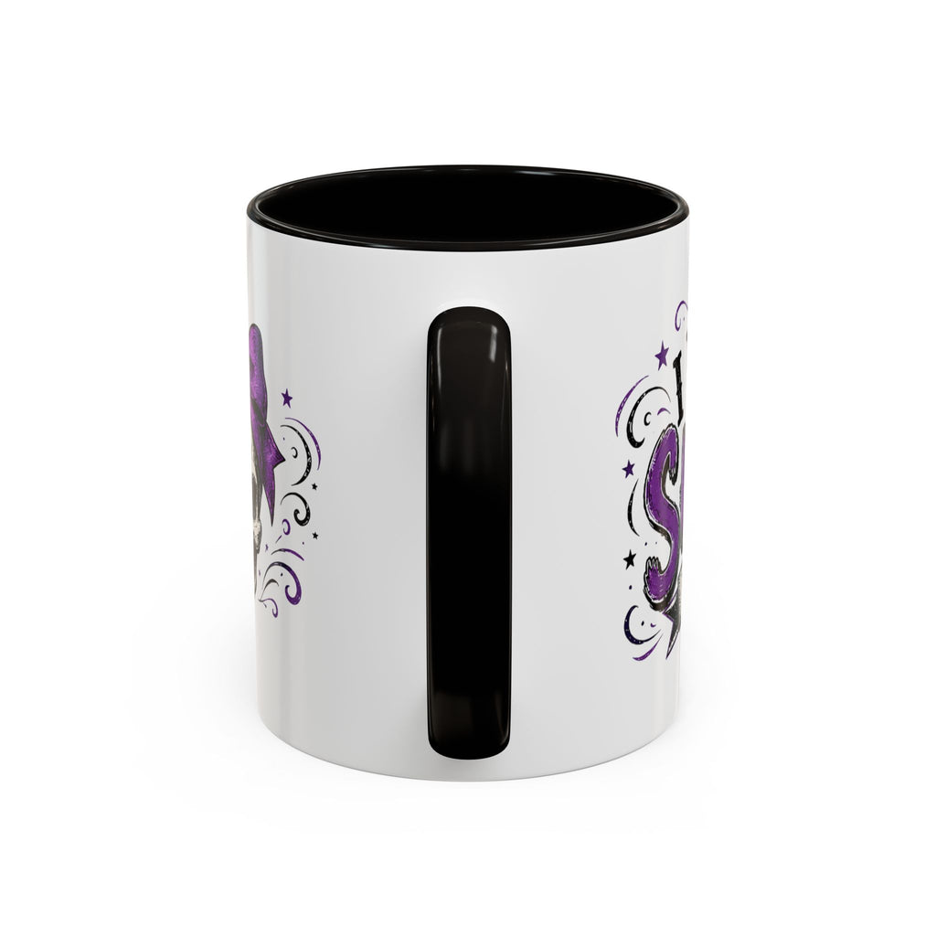 Cancer Awareness Skull Coffee Mug — 'I Run This Sh*tshow' Inspirational Ribbon Design (11oz, 15oz)