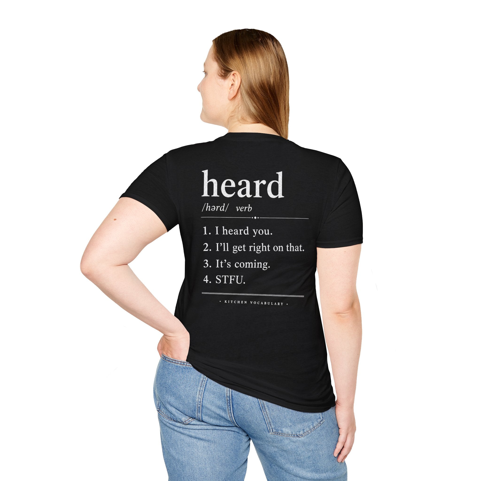 Heard Definition-shirt