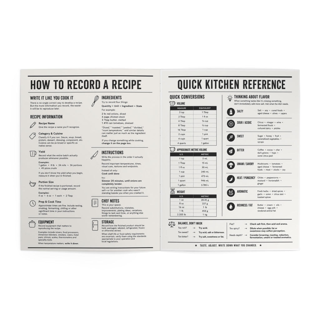 Recipe Notebook Coloring Book — Culinary-Themed Adult Coloring Journal