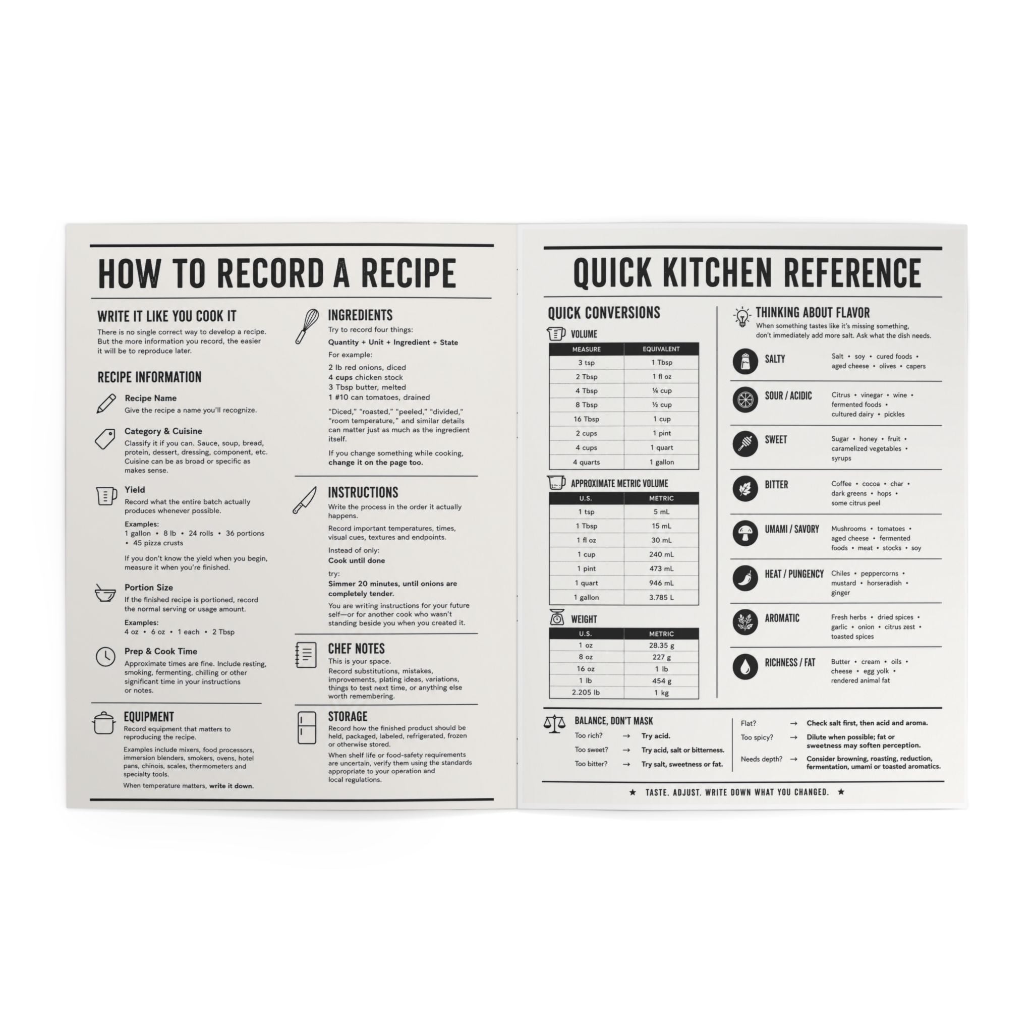 Recipe Notebook Coloring Book — Culinary-Themed Adult Coloring Journal