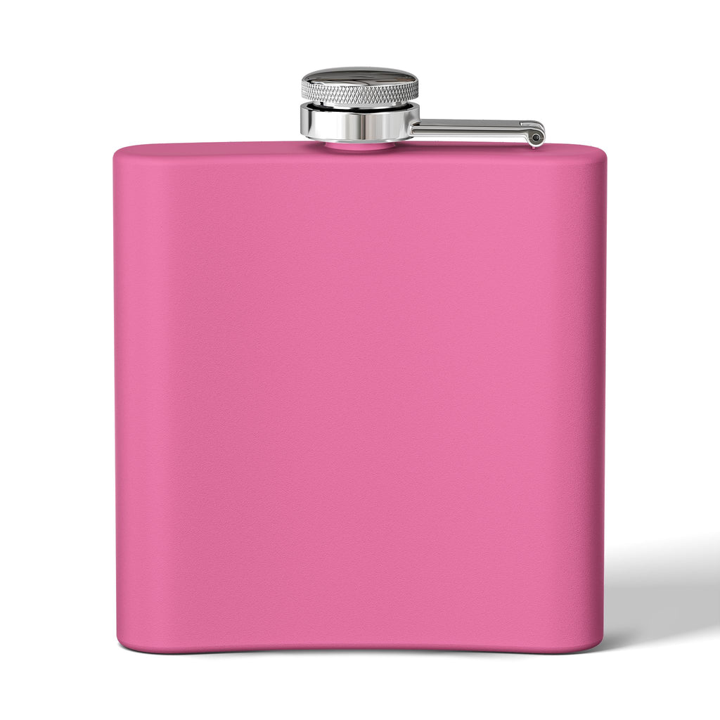 Flask — "Back Off, I'm Coping" 6oz Stainless Steel Hip Flask