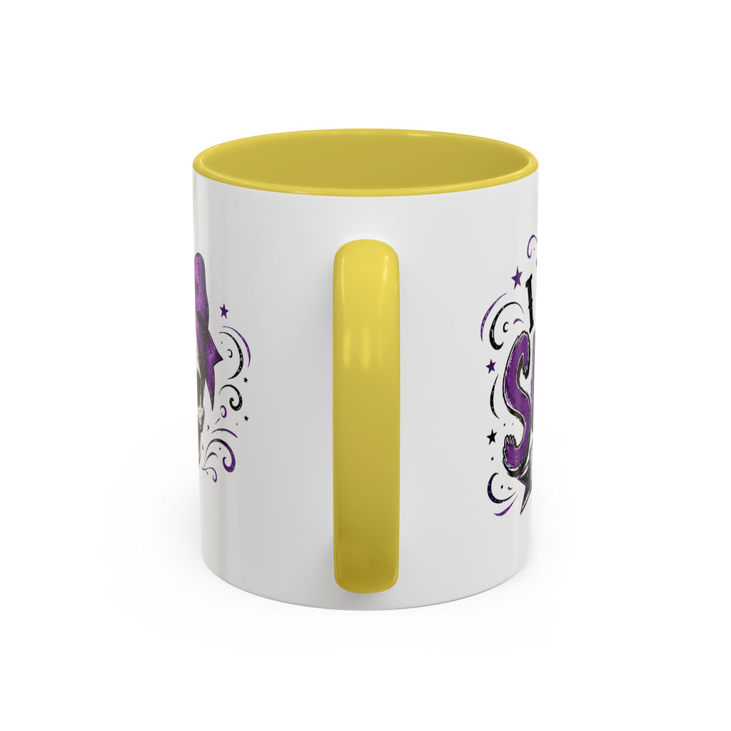 Cancer Awareness Skull Coffee Mug — 'I Run This Sh*tshow' Inspirational Ribbon Design (11oz, 15oz)