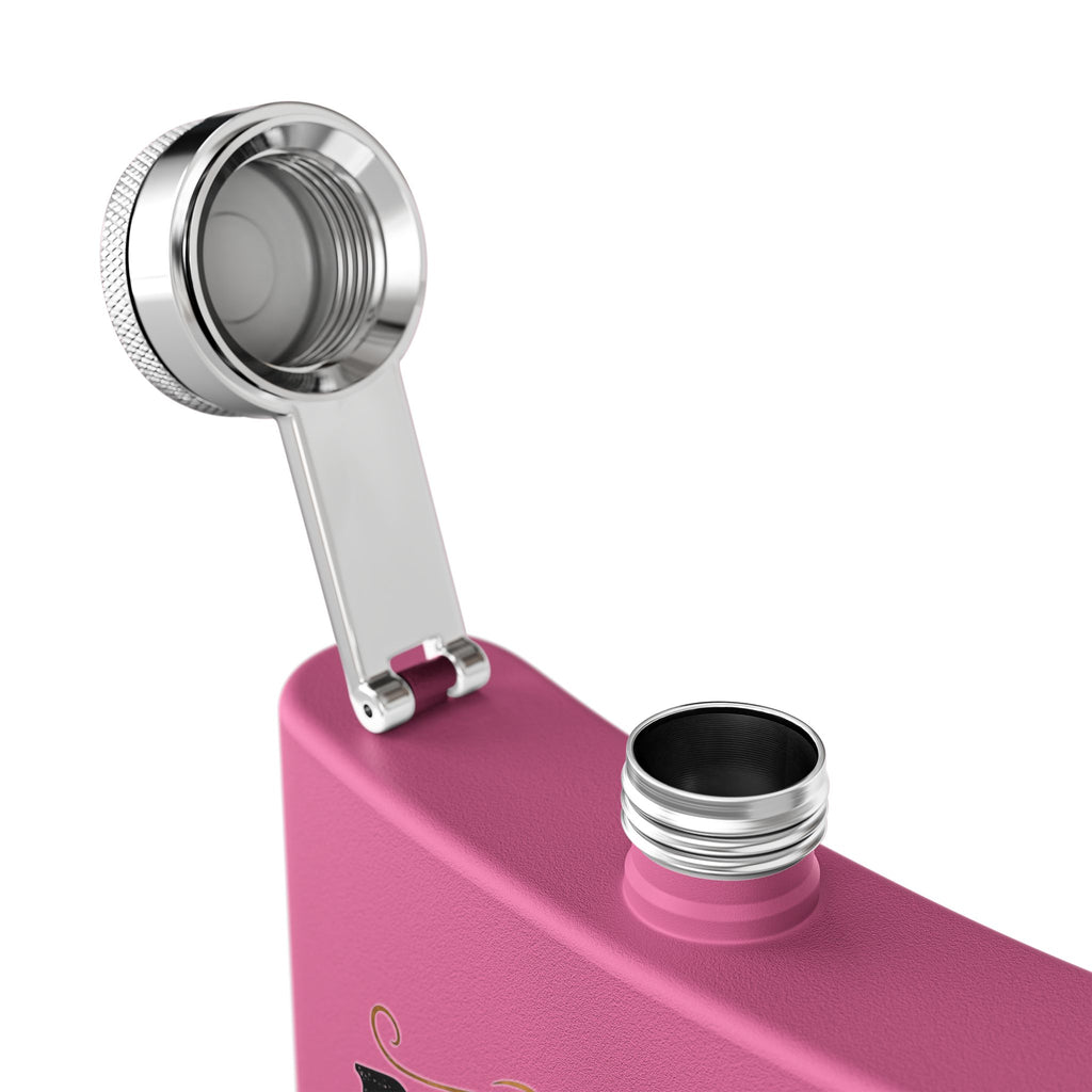 Flask — "Back Off, I'm Coping" 6oz Stainless Steel Hip Flask