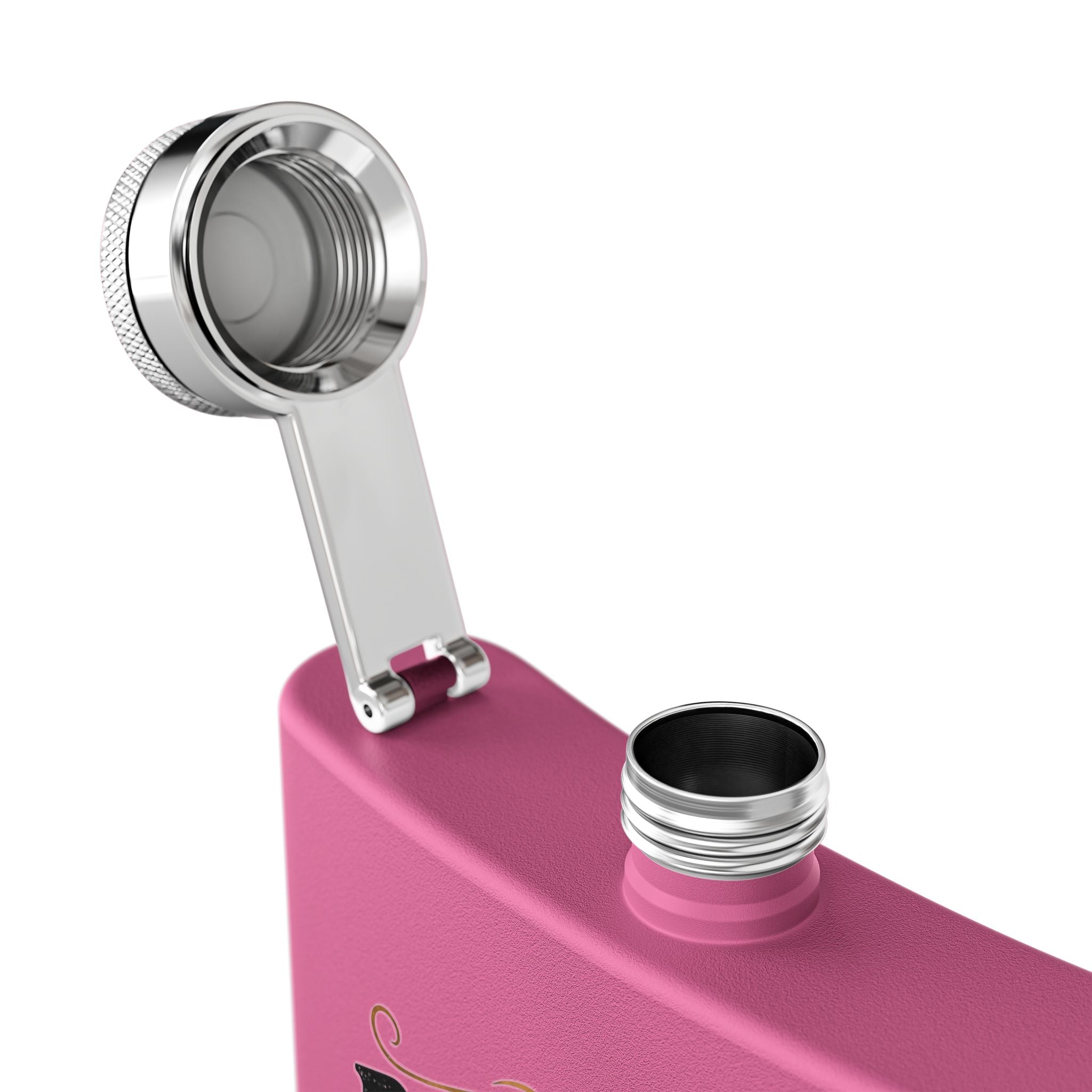Flask — "Back Off, I'm Coping" 6oz Stainless Steel Hip Flask