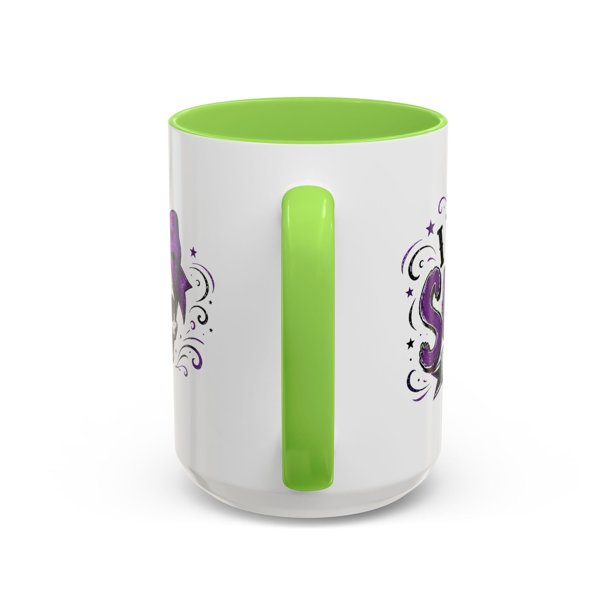 Cancer Awareness Skull Coffee Mug — 'I Run This Sh*tshow' Inspirational Ribbon Design (11oz, 15oz)