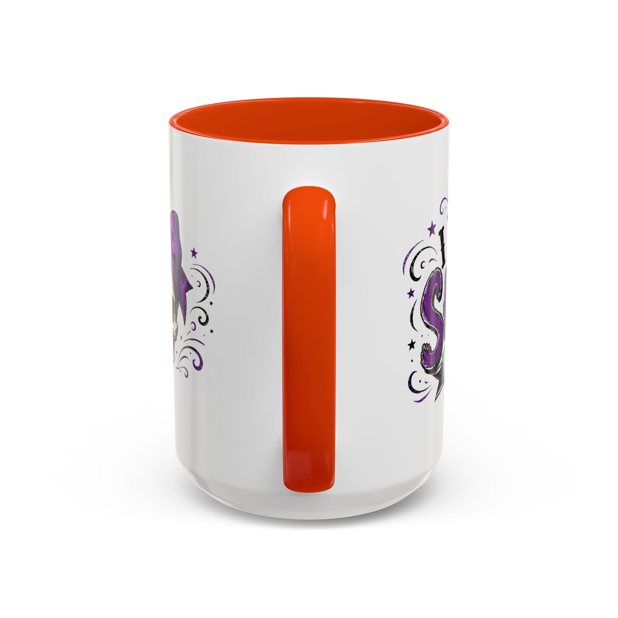 Cancer Awareness Skull Coffee Mug — 'I Run This Sh*tshow' Inspirational Ribbon Design (11oz, 15oz)