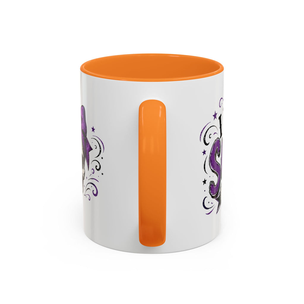 Cancer Awareness Skull Coffee Mug — 'I Run This Sh*tshow' Inspirational Ribbon Design (11oz, 15oz)