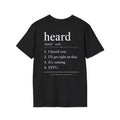 Heard Definition-shirt